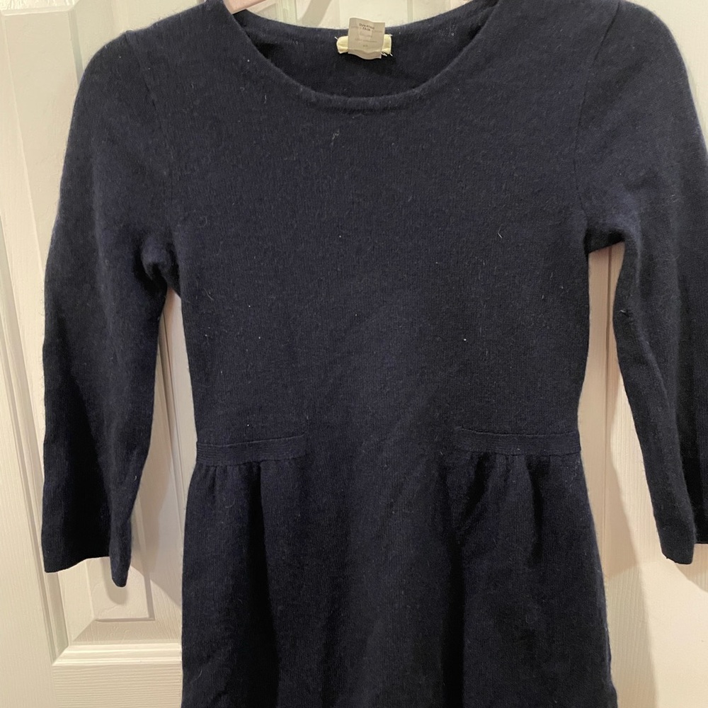Navy jcrew cashmere